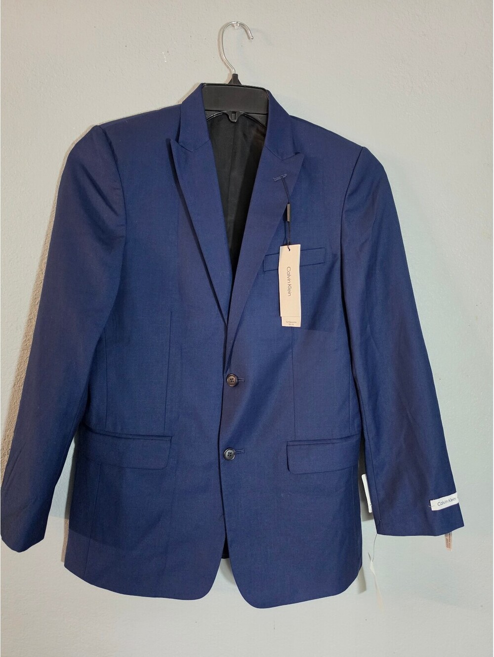 Calvin Klein Men's Blue Suit Jacket Size 18 Regular
